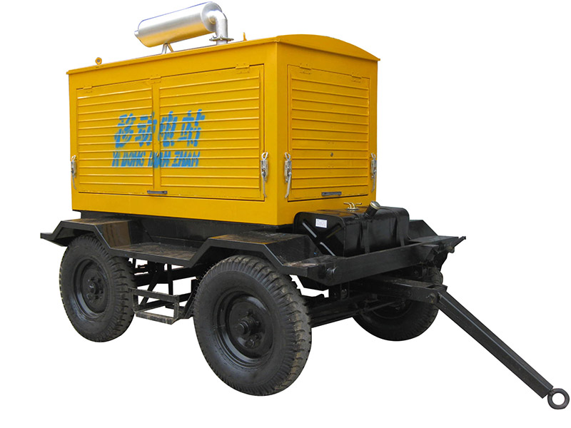 移動200KW柴油發電機組