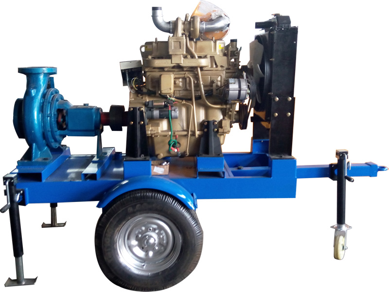 50KW移動水泵機組
