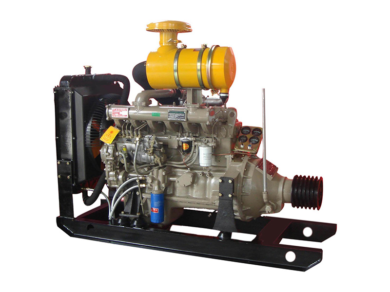 6105ZP柴油機75KW離合器機組