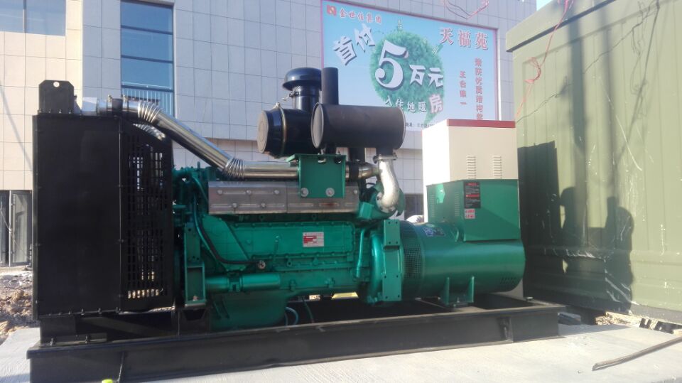 200KW柴油發電機組安裝