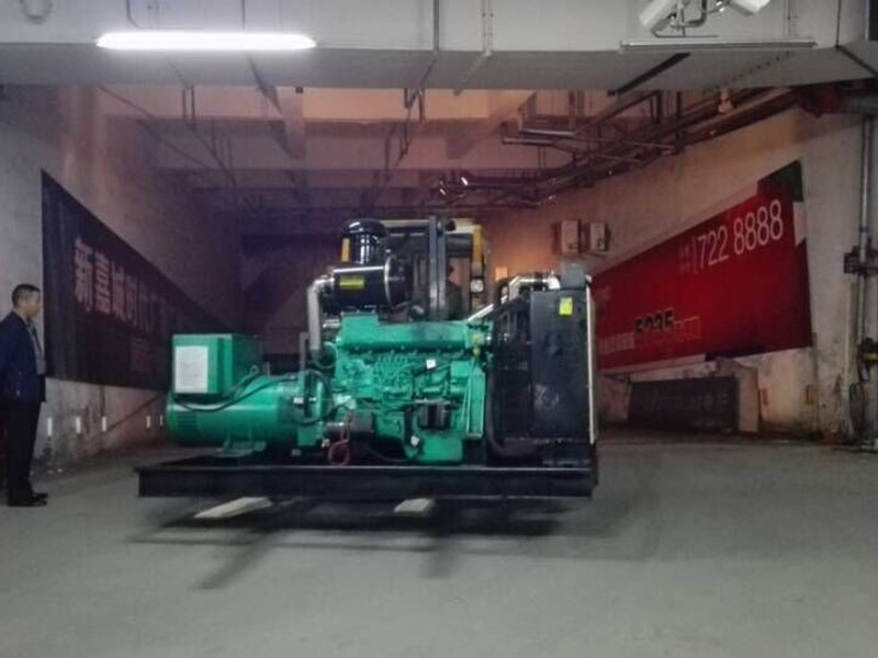 新嘉大酒店采購一臺濰柴200KW柴油發電機組