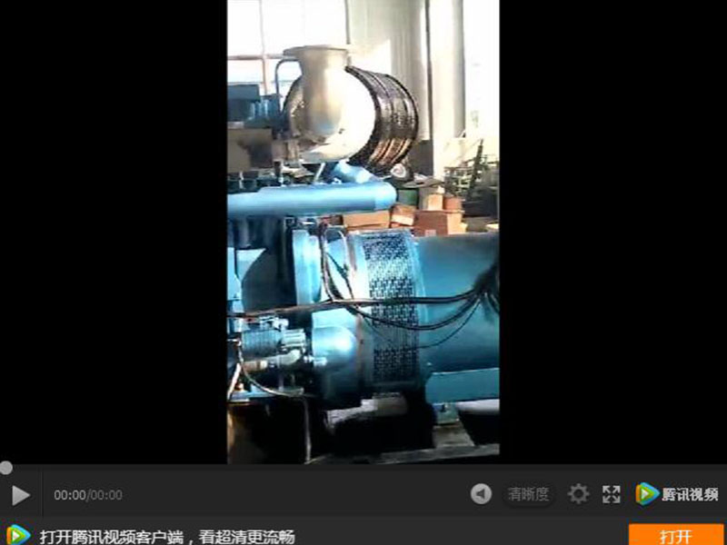濰柴重機500KW柴油發電機組開機試驗